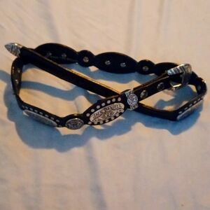 Jack Daniel's Studded Leather Belt